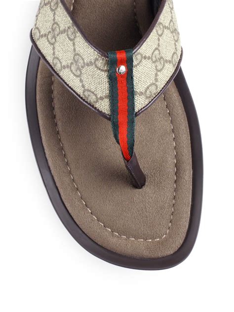 men's vintage gucci thong sandals|men's gucci sandals on sale.